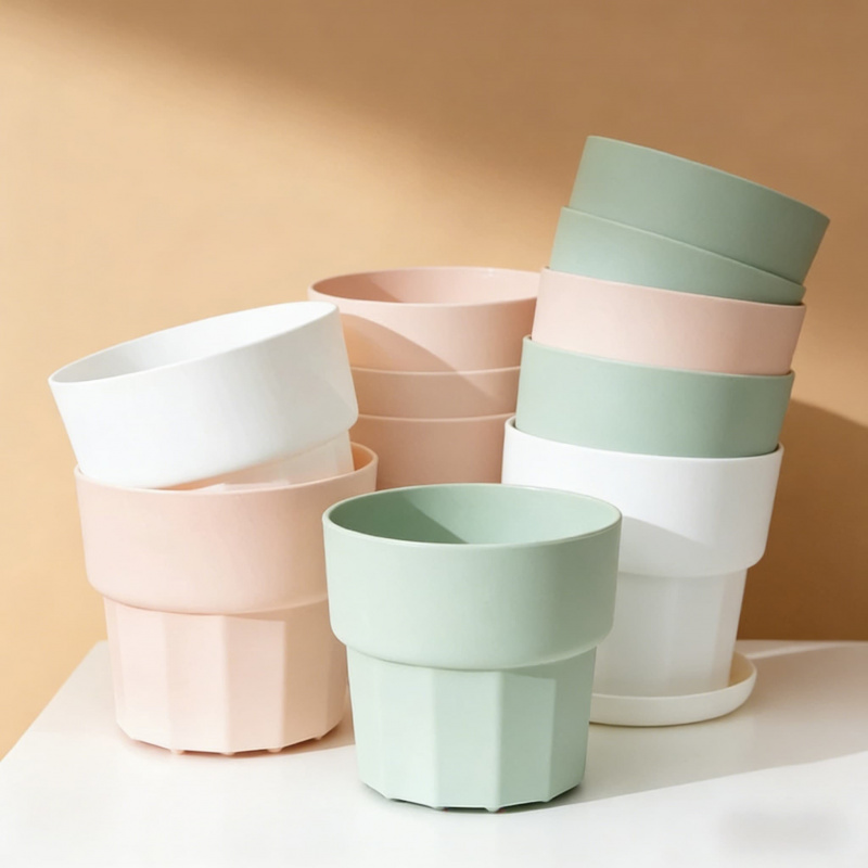 Aloe Vera Pot - Pot Bunga Resin Plastik Anti Pecah
