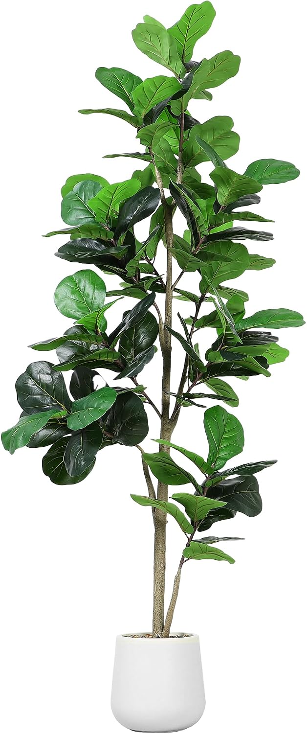 Ficus Lyrata Tree - Pohon Ficus Lyrata Buatan 7 kaki,